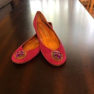 Chinese Laundry Magenta Flats